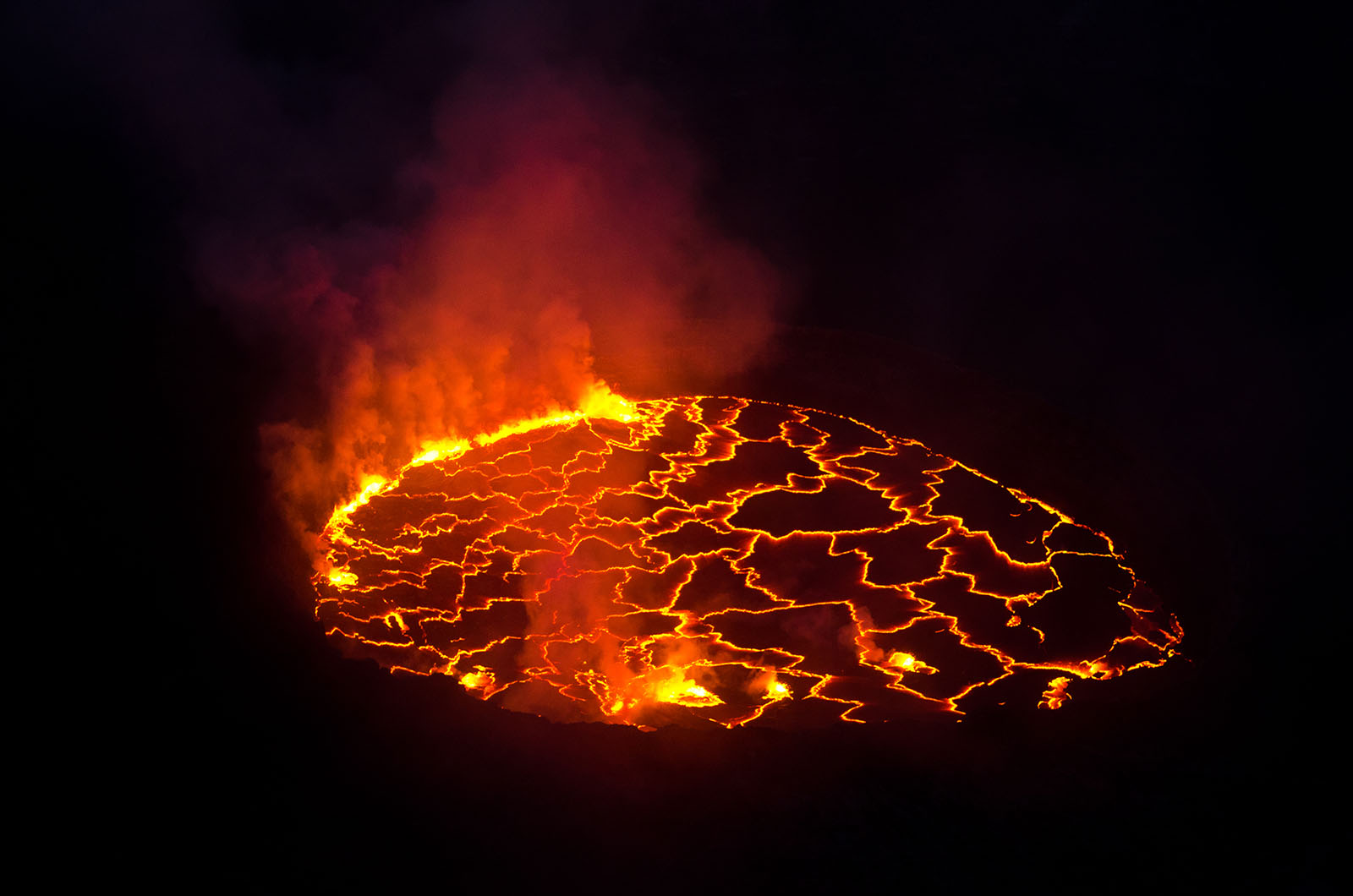 Nyiragongp Volcanoes